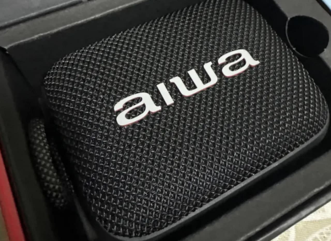 Caixa de Som Speaker Aiwa 7W RMS