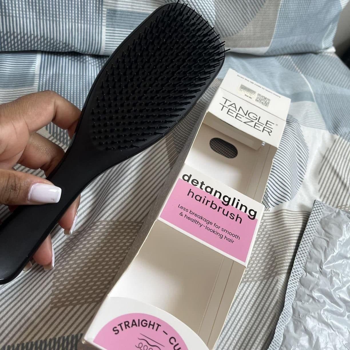 Tangle Teezer - Escova de Cabelo The Wet Detangler Black