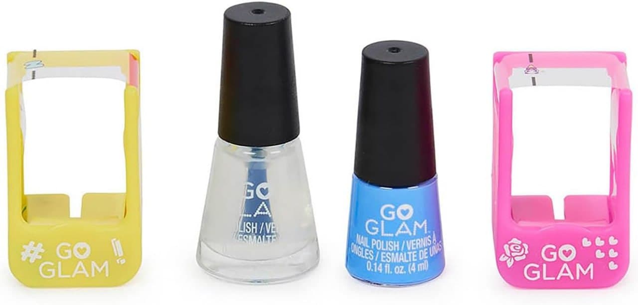 SUNNY Go Glam Refil Nail Design Pequeno Azul com Top Coat