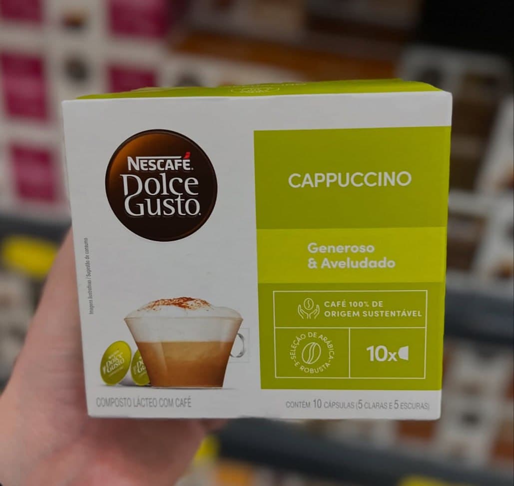 Café em Cápsula NESCAFÉ DOLCE GUSTO Mochaccino Canela 10 Cápsulas