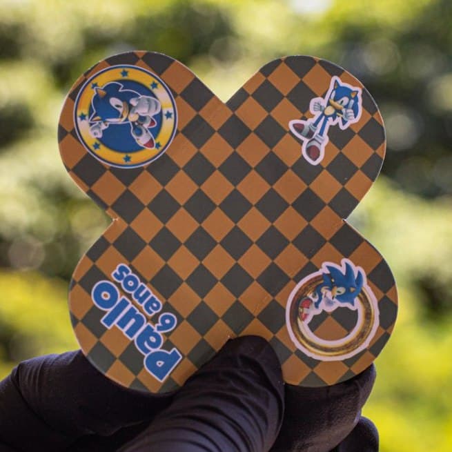 Forminhas Personalizadas para Docinhos Brigadeiro Sonic