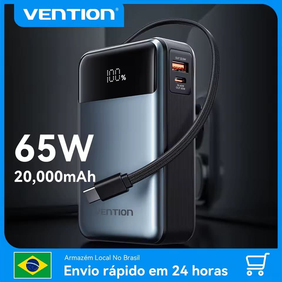 Power Bank Vention 20000mAh 65W