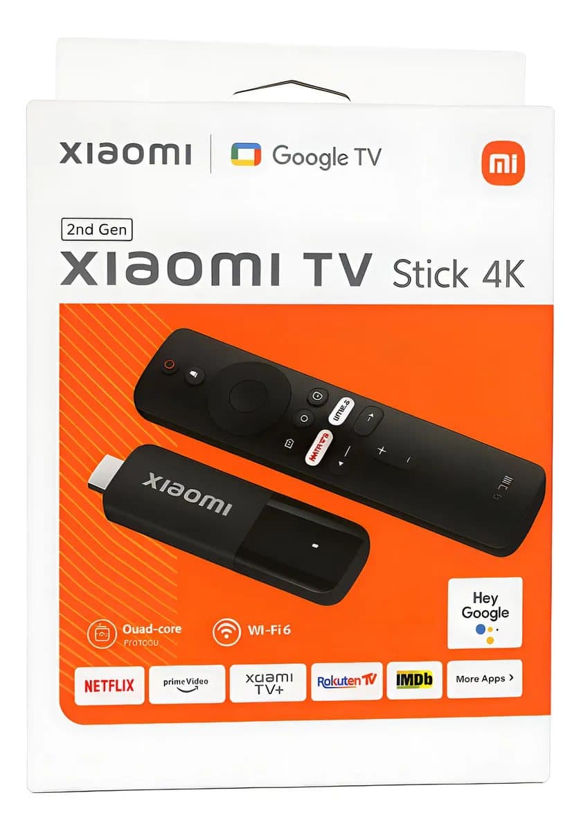Xiaomi TV Stick 4K 2ª Geração - Google TV