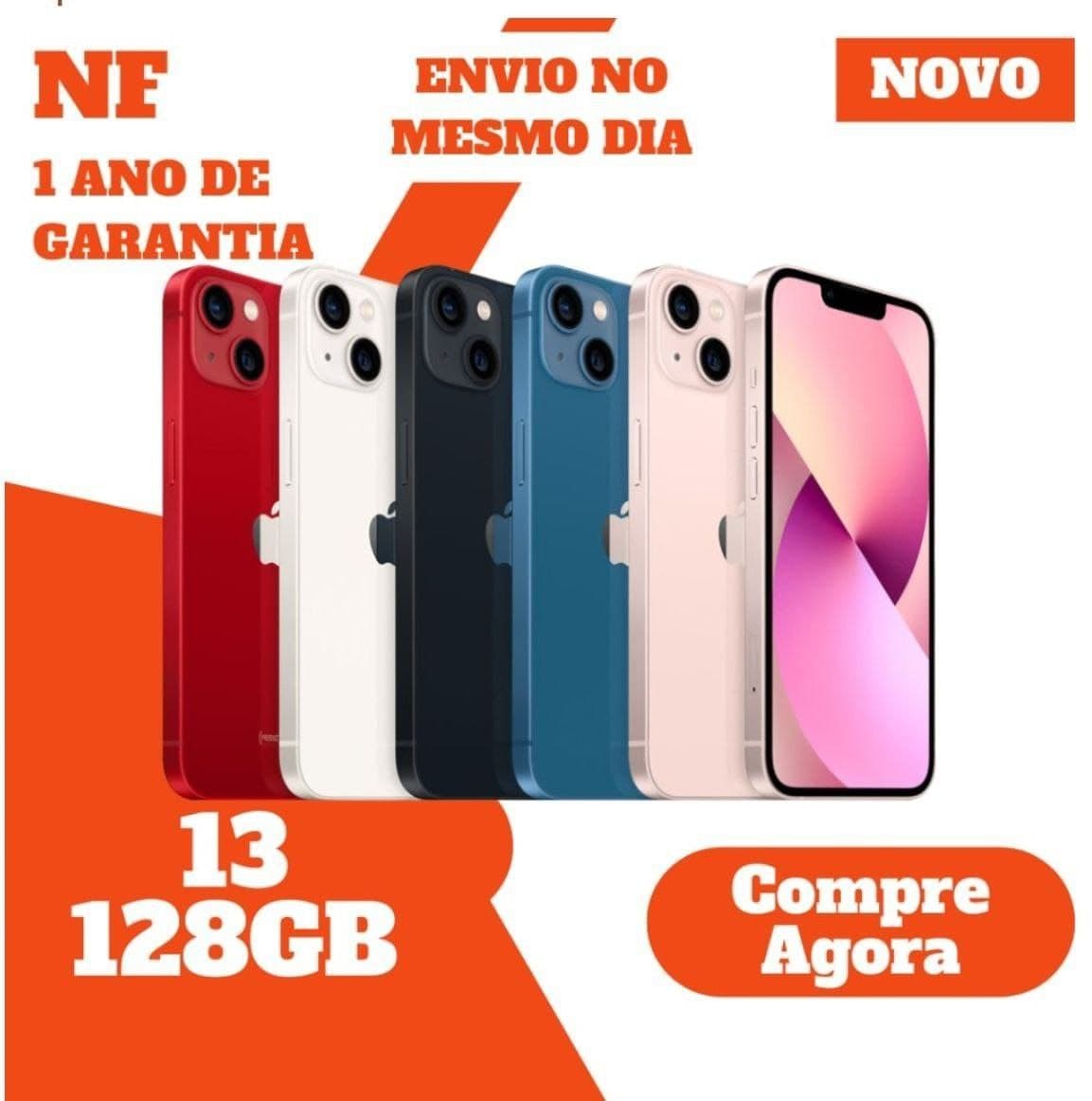 iPhone 13 lacrado com garantia de 1 ano Apple