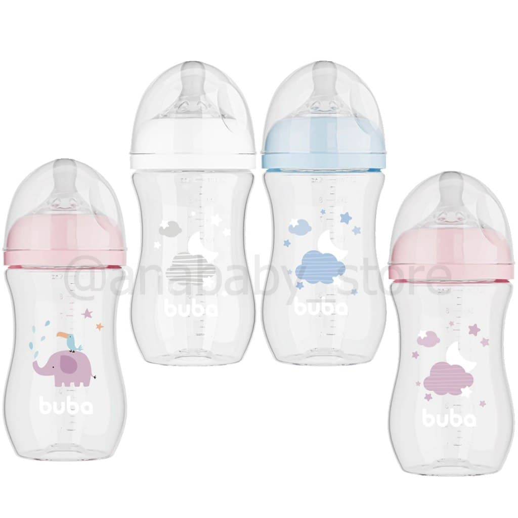 Mamadeira Anticólica Buba (120ml, 270ml e 330ml)