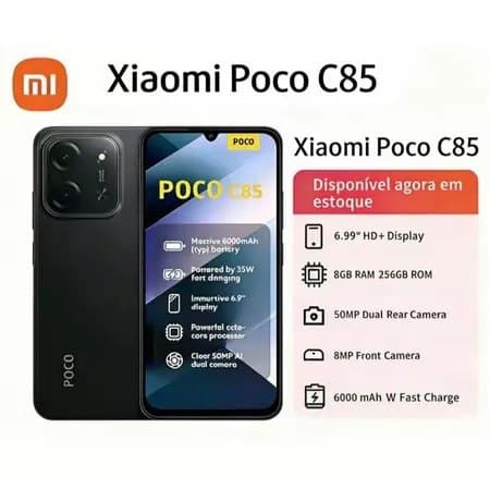 Xiaomi POCO C85 256GB (Android 15, NFC)