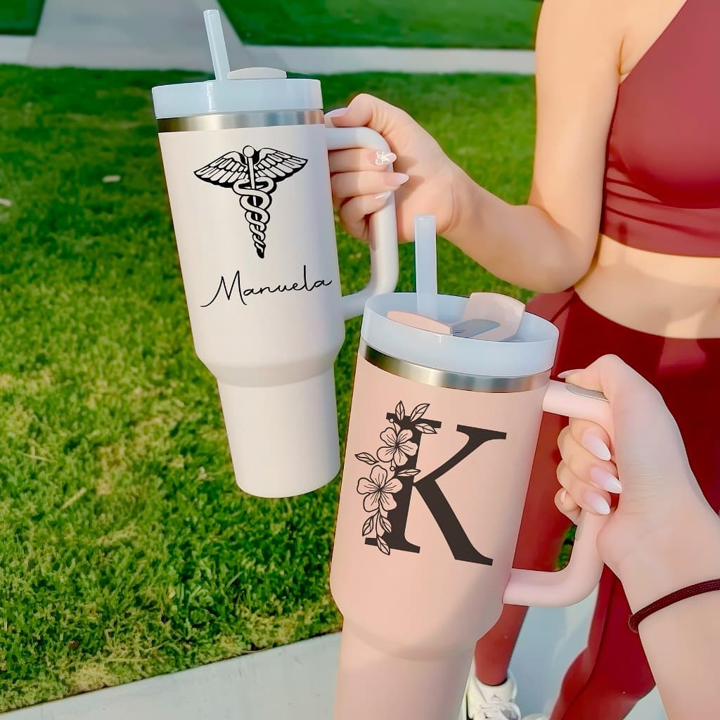 Garrafa Térmica Inox 1200ml Personalizada com Canudo