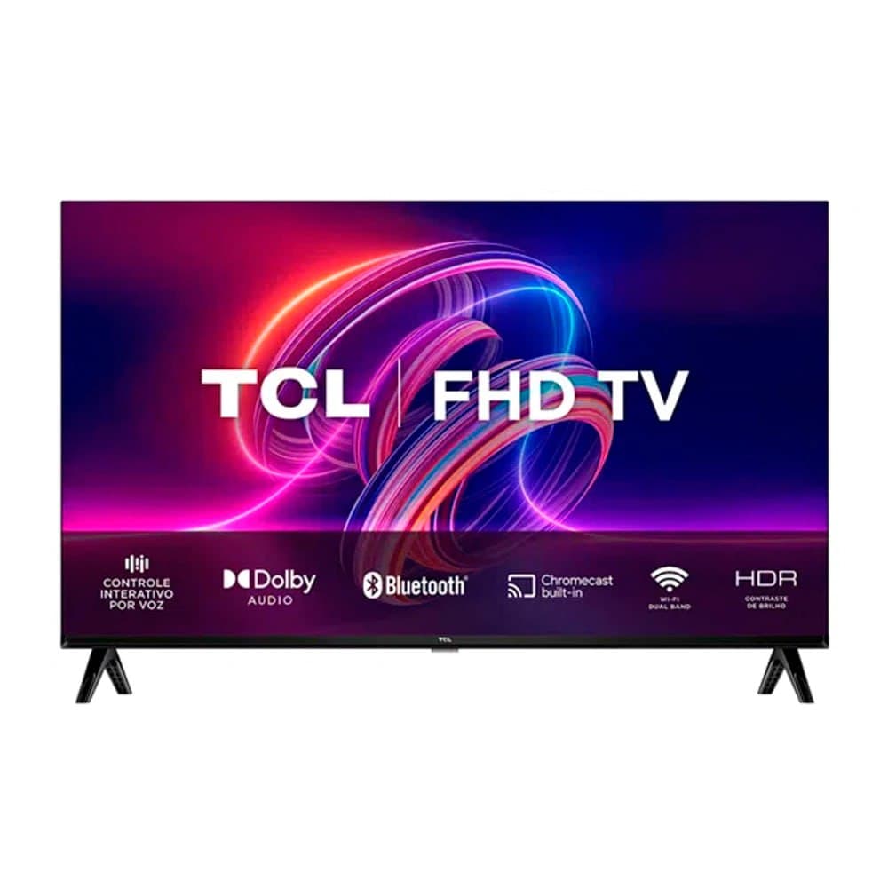 Smart TV 32'' TCL FHD Android TV Chromecast Integrado 32S5400A