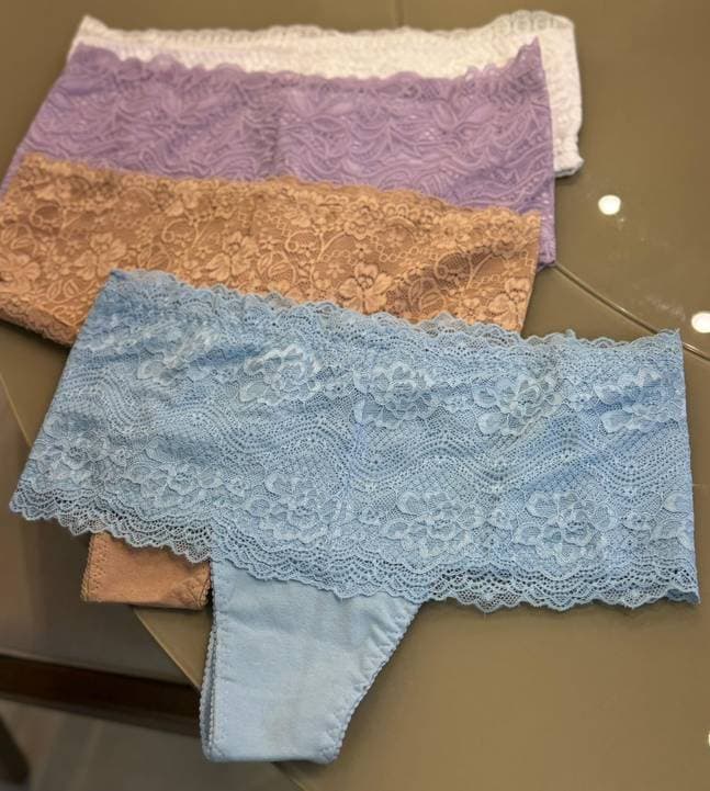 Kit Calcinha Cinta Renda Cintura Alta Conforto e Modelagem
