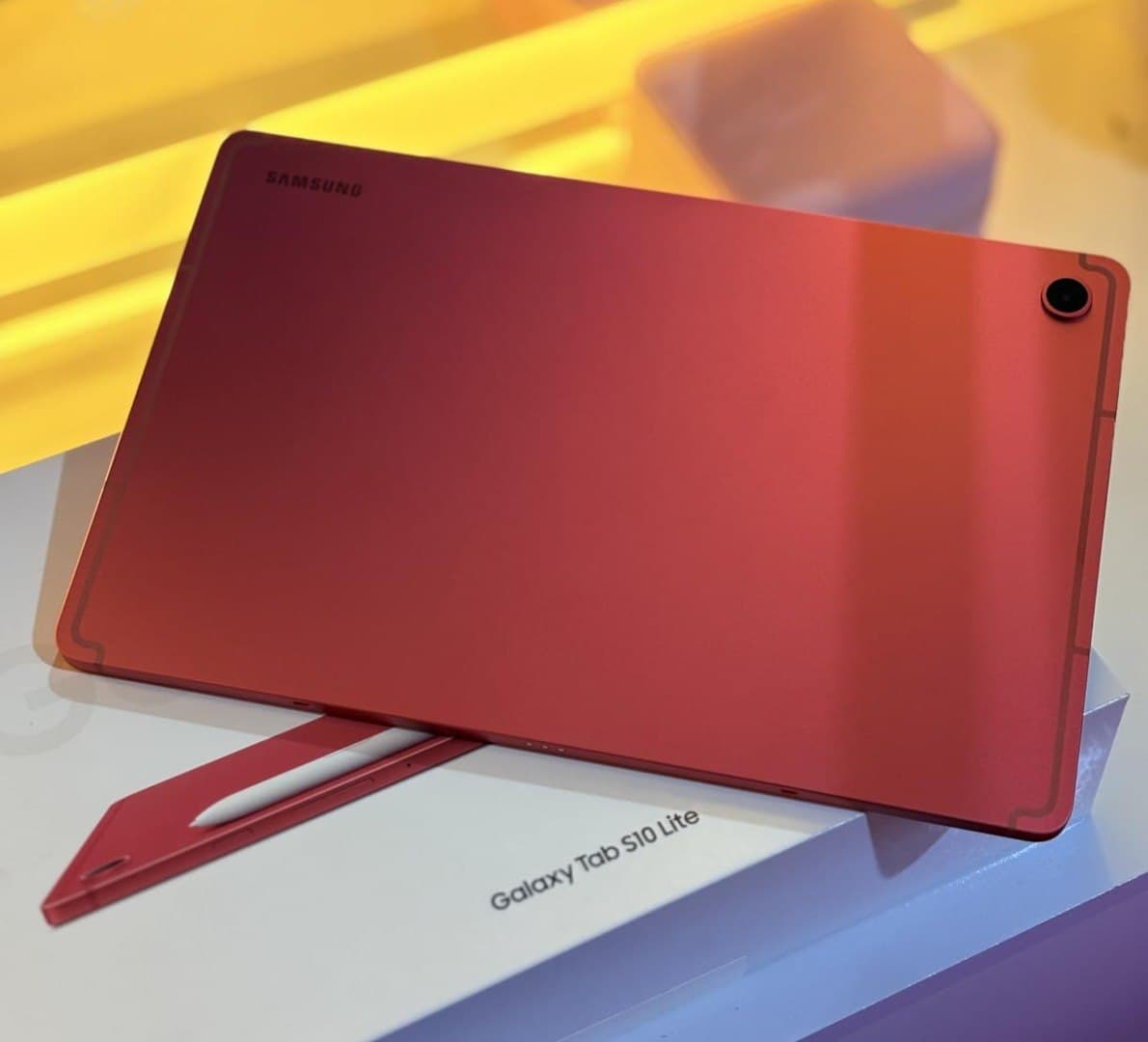 Galaxy Tab S10 Lite 128GB Tela 10.9" WIFI Vermelho