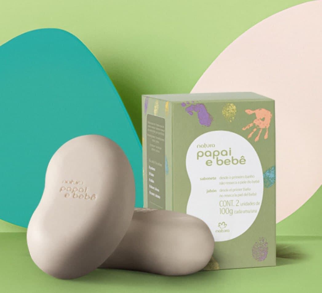 Sabonete em Barra Papai e Bebê 2 un de 100 g