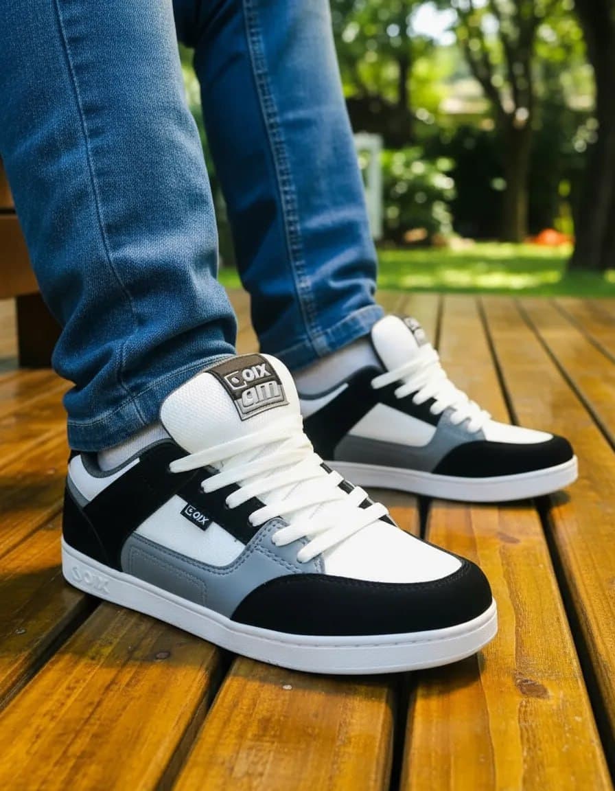 Tênis Qix Skate Retrô Am - cores