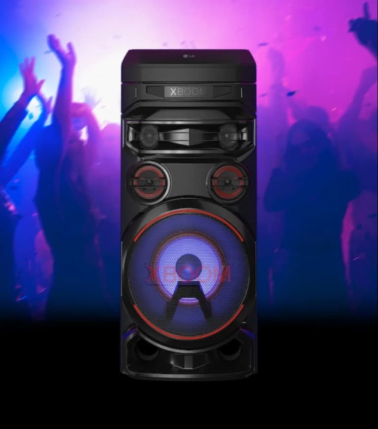 Torre de som LG Xboom Rnc7 1000 Watts Rms Voltagem 110-240v Cor preta