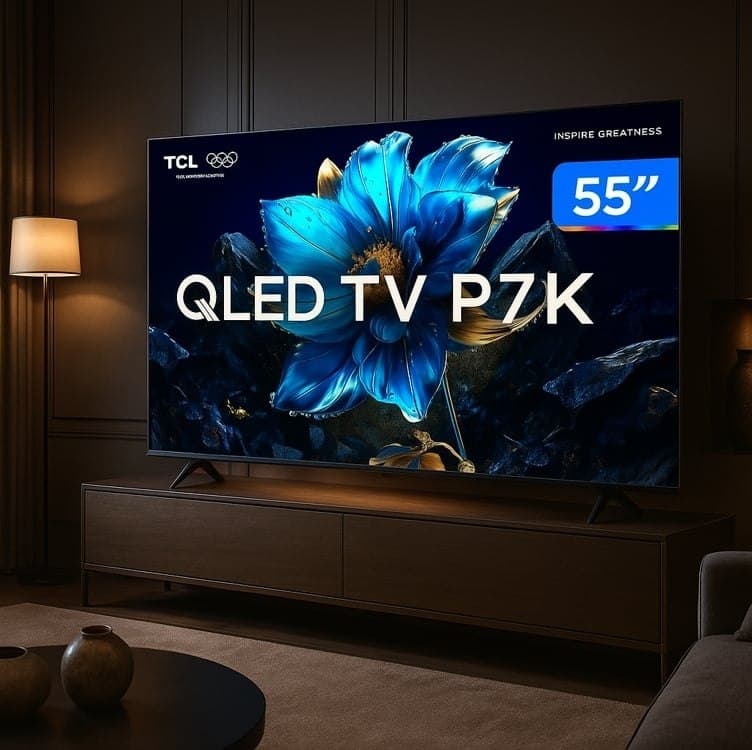 TCL 55P7K Smart TV 55" 4K UHD QLED Google TV AiPQ