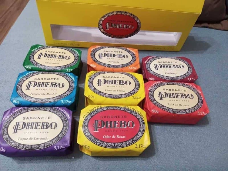 Kit Sabonete Phebo Amarelo - 720g