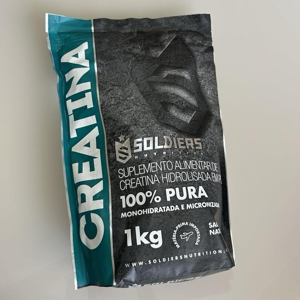 Creatina 100% Pura 1KG Soldiers
