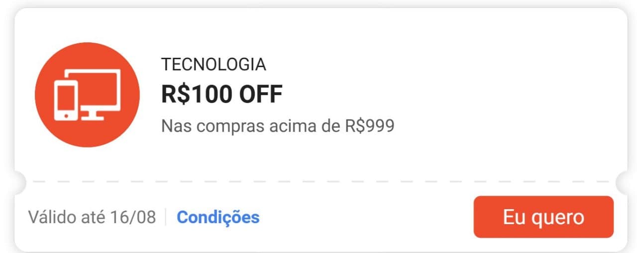 Cupom Shopee