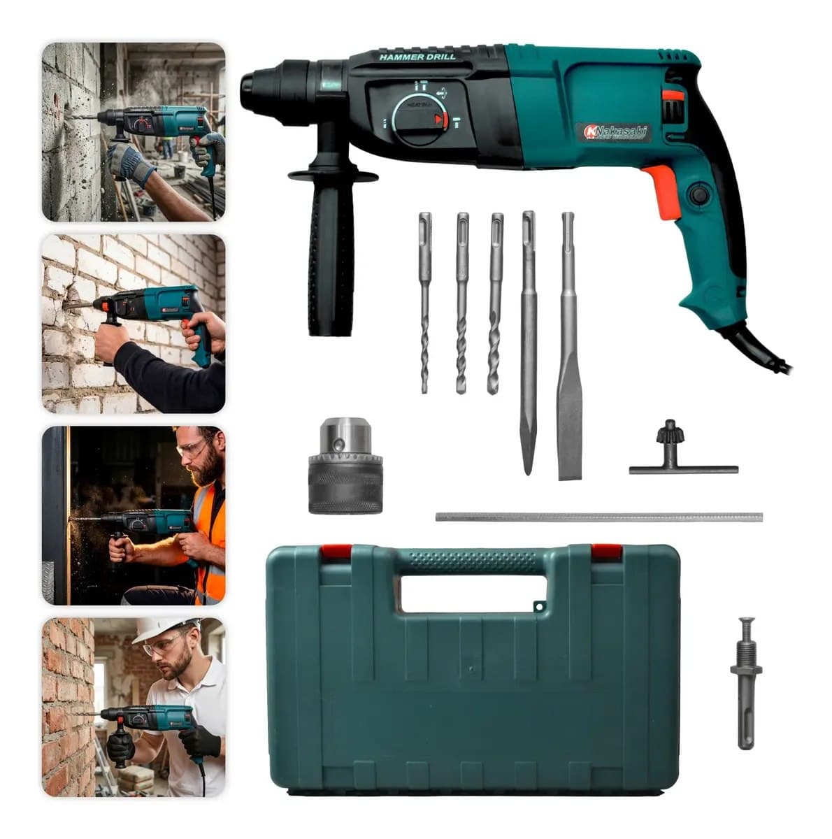 Martelete Rompedor Rotativo 1200W