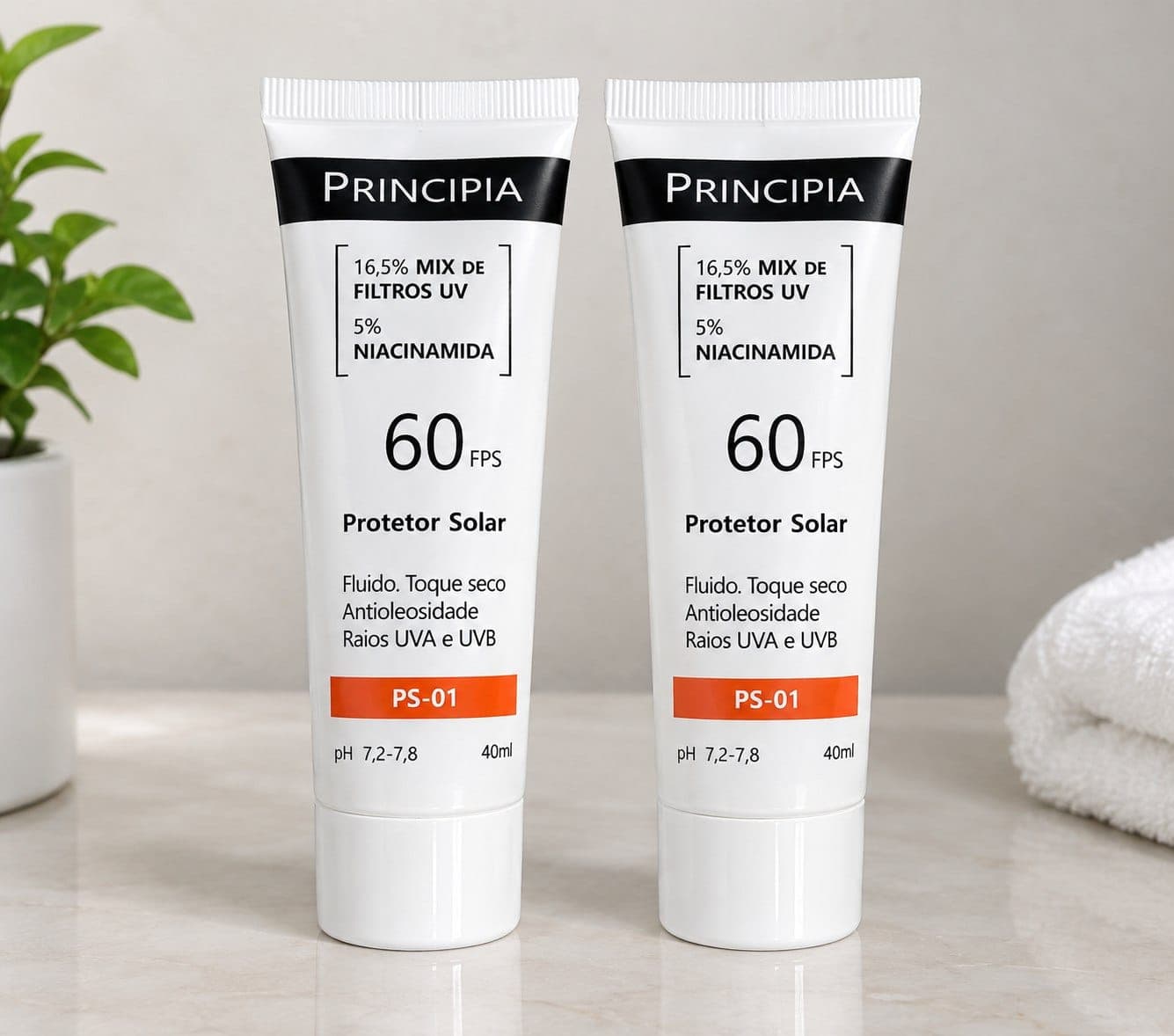 Principia Kit Protetor Solar Facial PS-01 FPS60