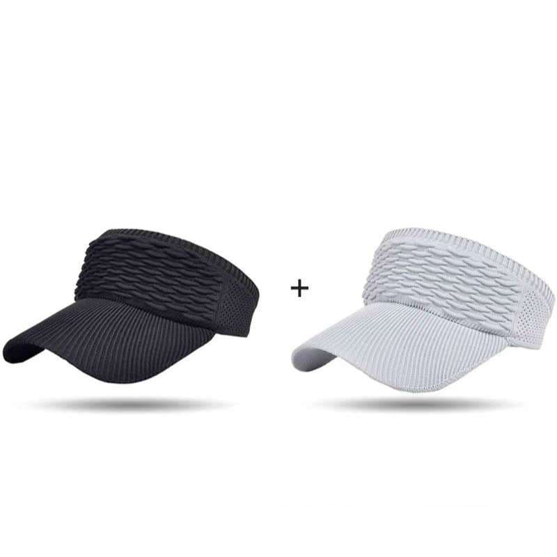 Kit 2 Viseiras de Sol para Praia e Esporte Feminina