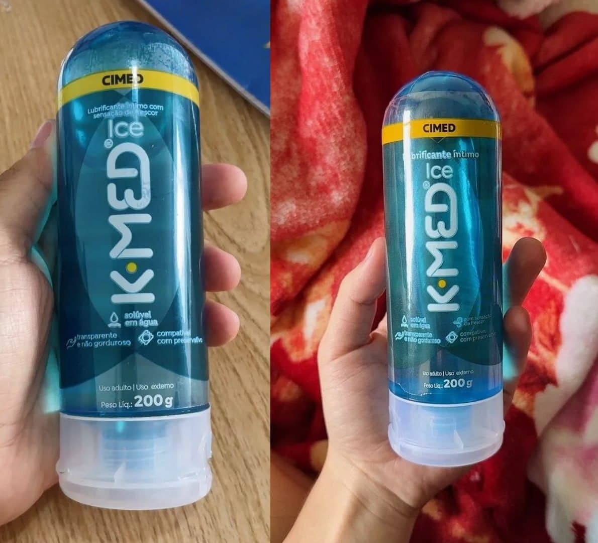 Lubrificante Íntimo K-med Ice 200g