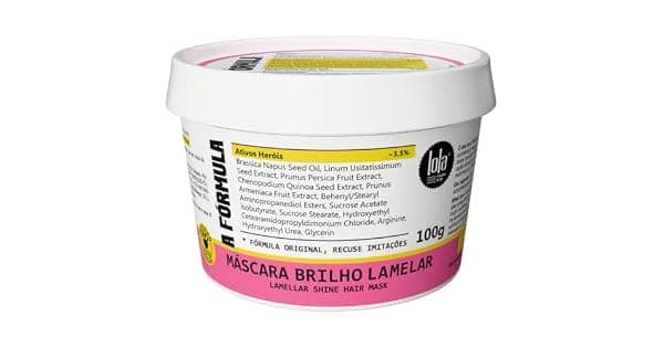 Máscara Brilho Lamelar 100g Lola Cosmetics